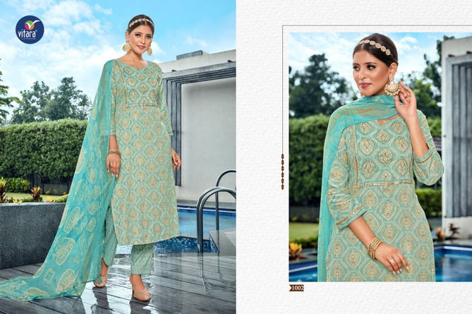 Vitara Vesta Festive Wear Wholesale Readymade Suit Catalog
